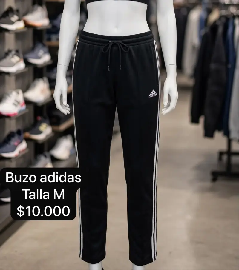 Pantalón deportivo Adidas negro talla M