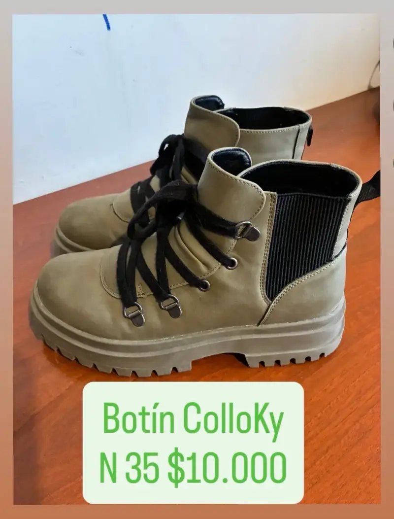 Botines Colloky para niños talla 35