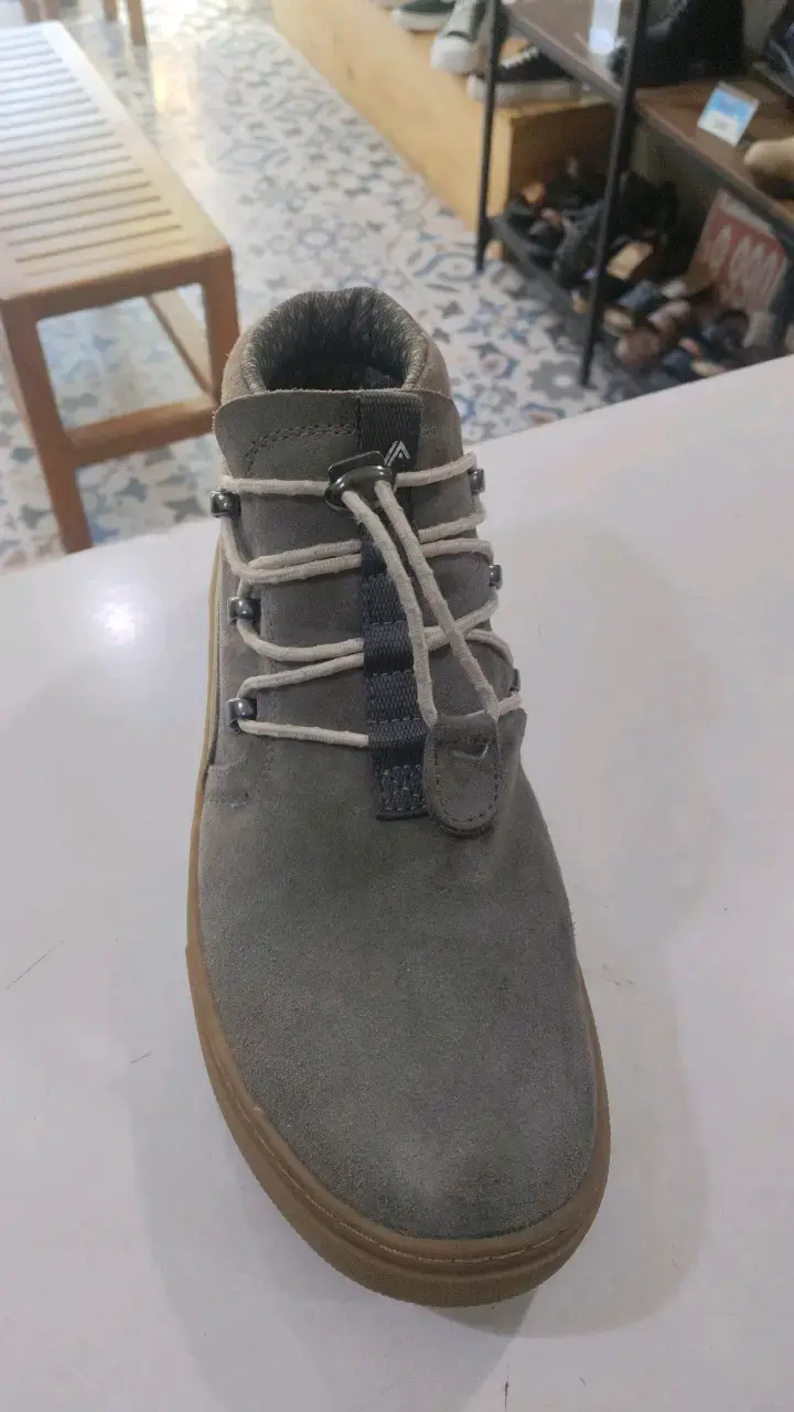 Botines de cuero gris Forsake para hombre - 2