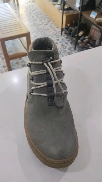 Botines de cuero gris Forsake para hombre - miniatura 2