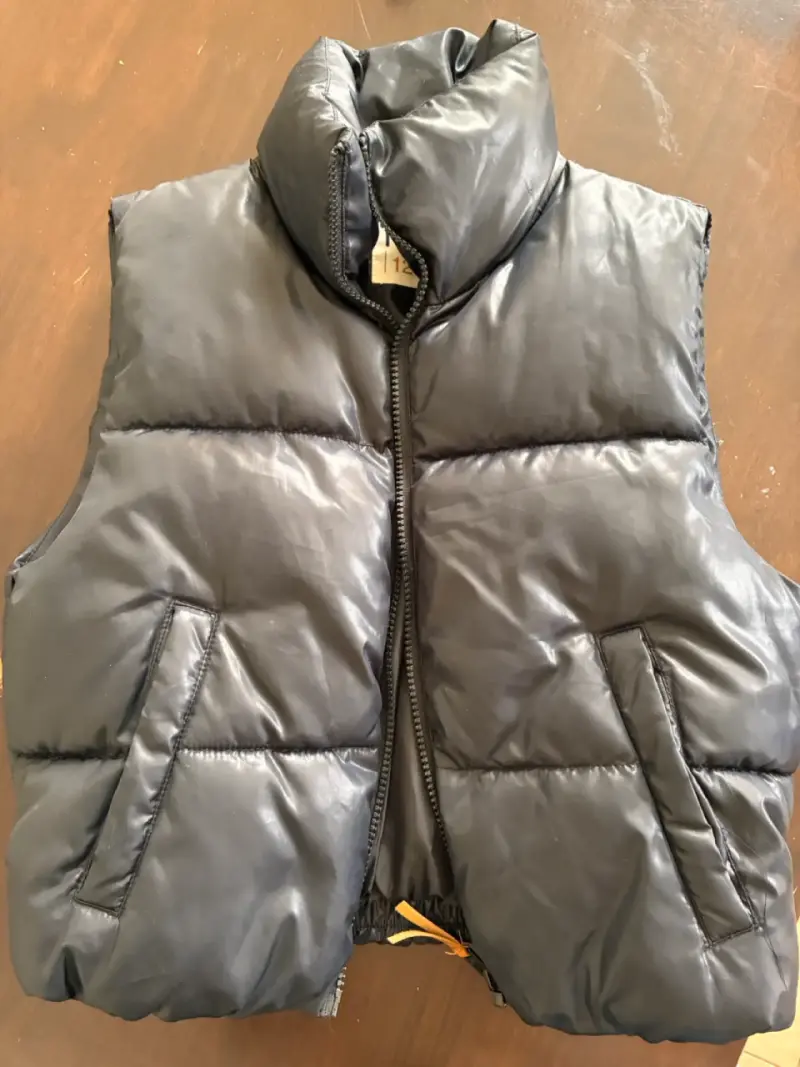 Chaleco acolchado negro Melt talla 12 - 1