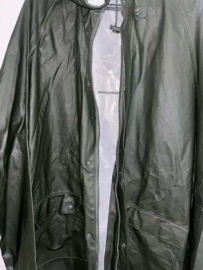 Capa impermeable verde  Poncho para el Agua - miniatura 3