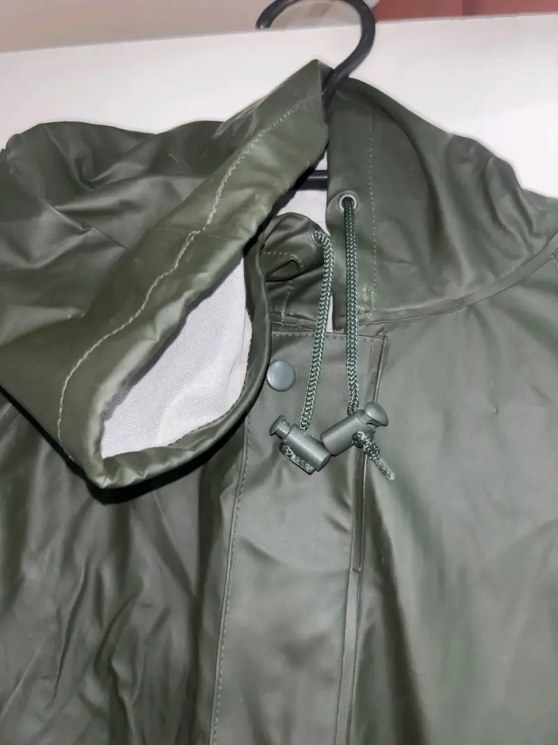 Capa impermeable verde  Poncho para el Agua - 4