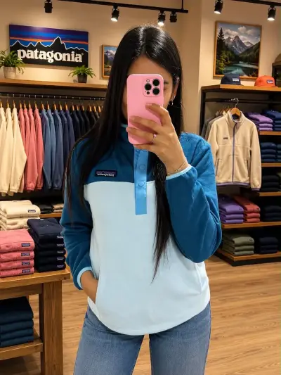 Polerón  de polar para mujer - miniatura 2