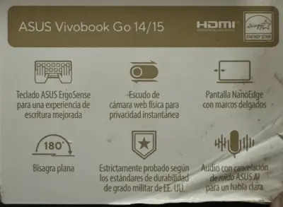 Laptop ASUS Vivobook Go 14/15 con Intel Core i3 - miniatura 3