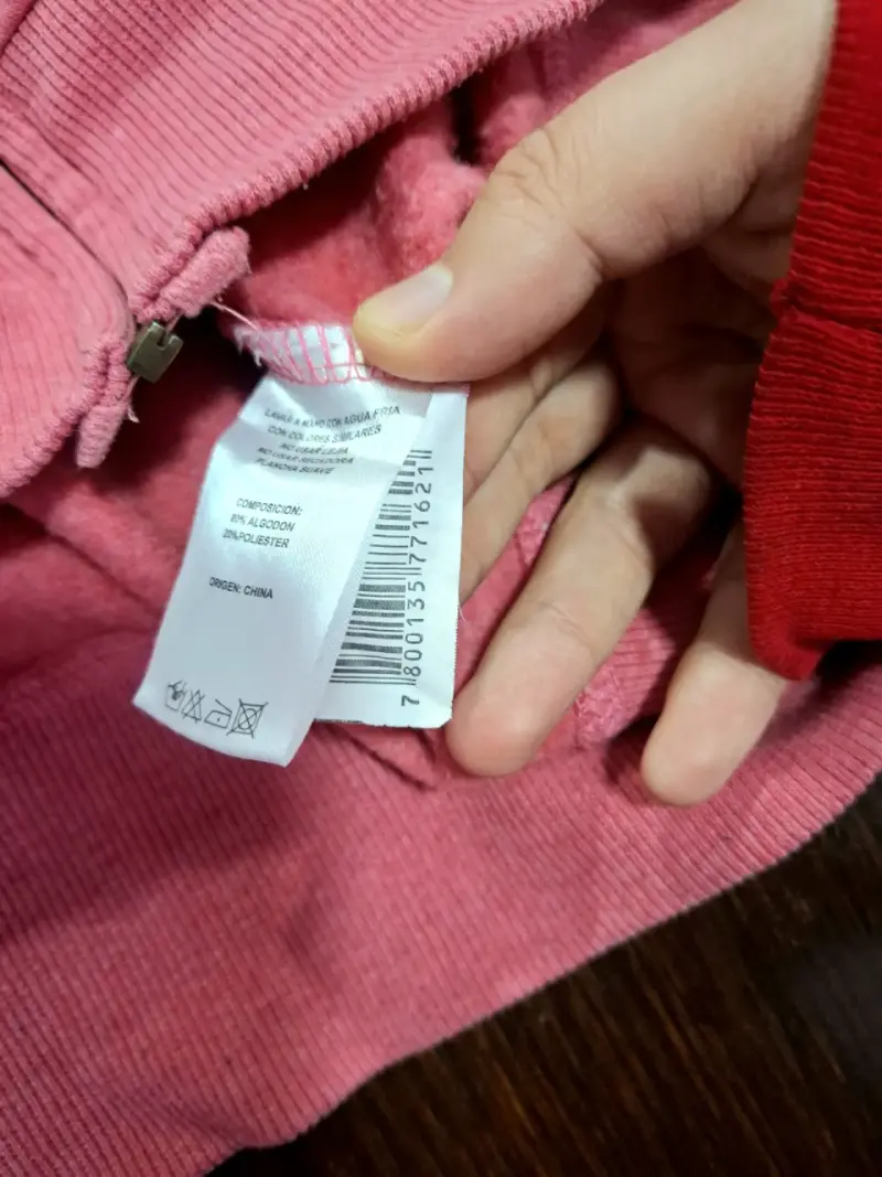 Polerón con capucha rosa marca  Rockford Rkf - 4