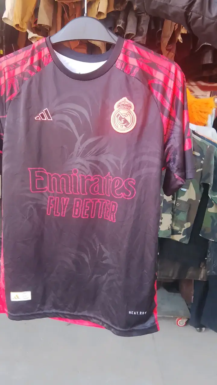 Camiseta Real Madrid Adidas rosa y otras futbol eu - 3