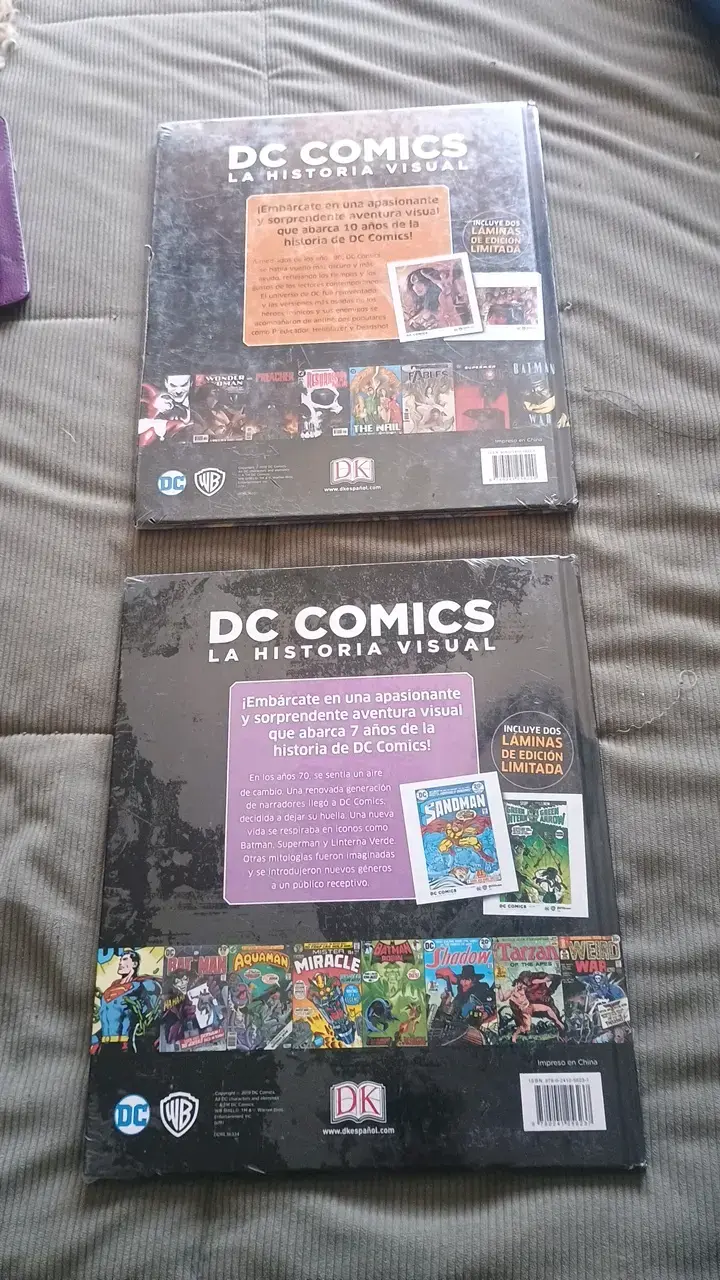 Libros DC Comics La Historia Visual Edición Limitada - 2