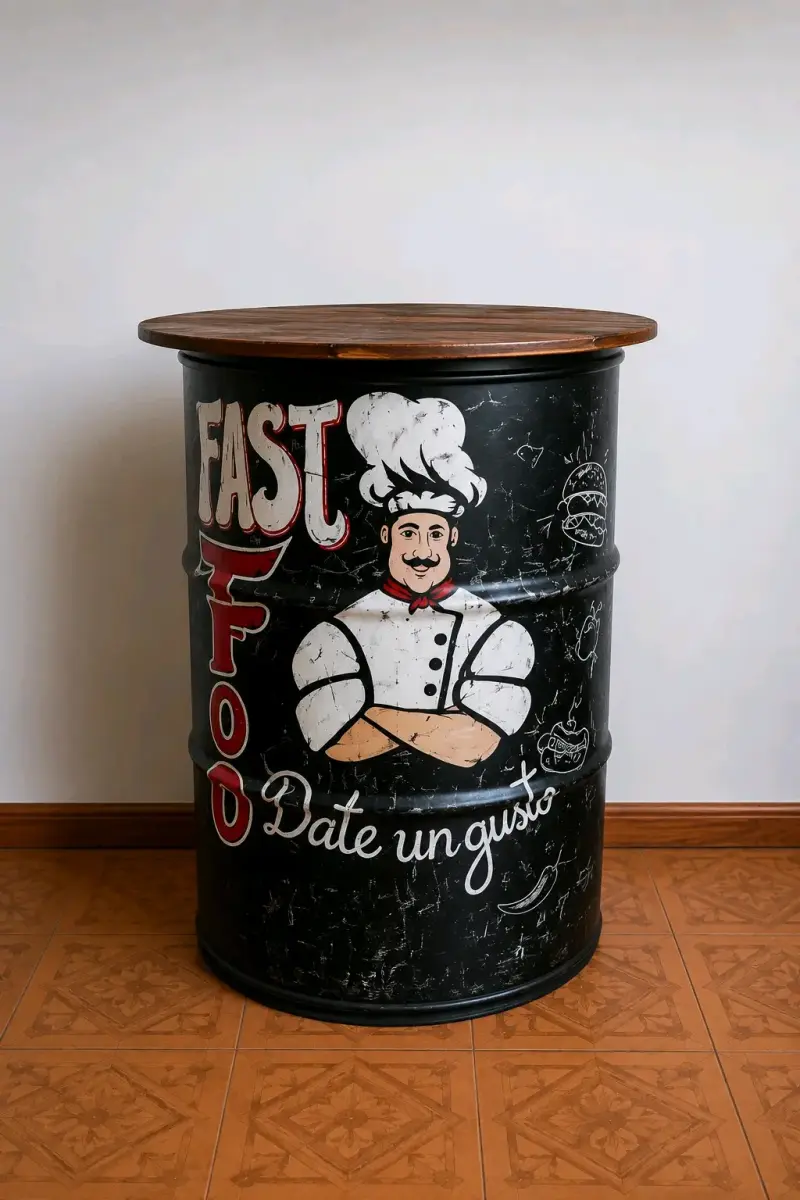 2 mesa barril