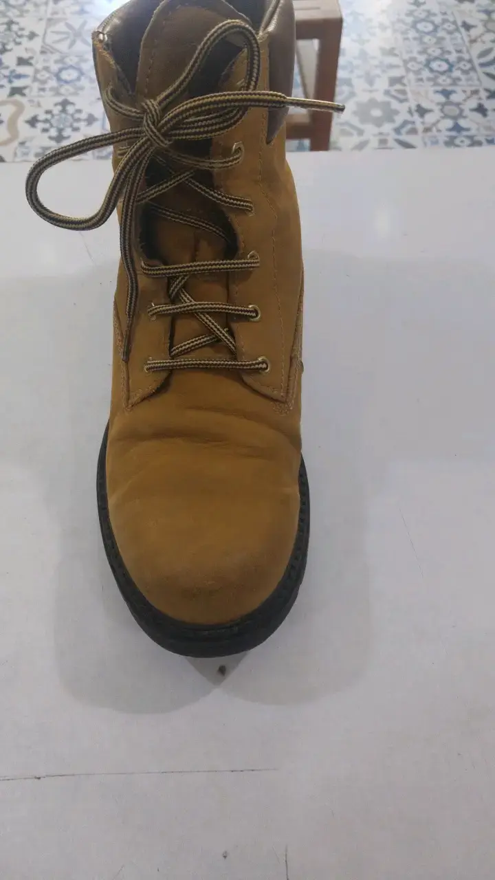 Botas de cuero amarillas para hombre - 2