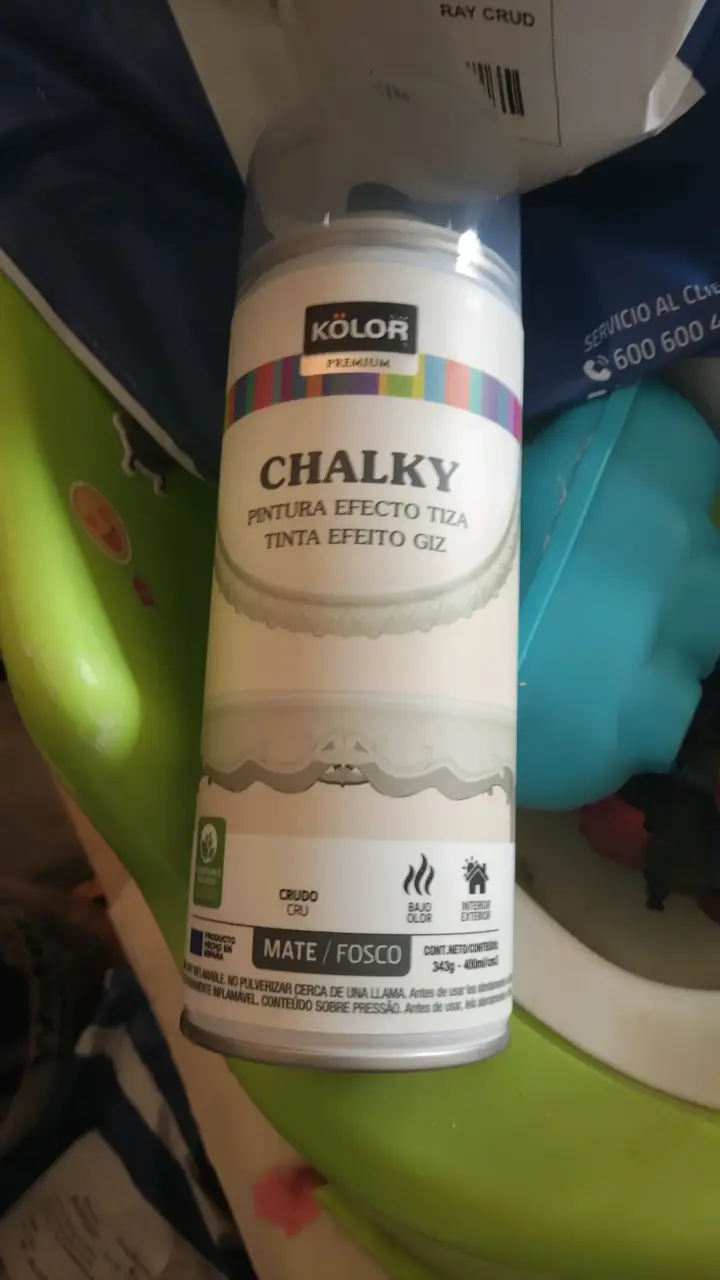 Pintura efecto tiza Kolor Chalky crudo - 1