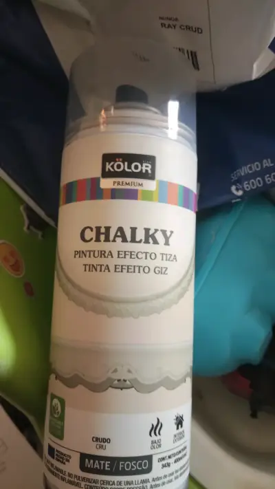 Pintura efecto tiza Kolor Chalky crudo - miniatura 2