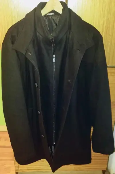 Abrigo Hombre Christian Dior Negro talla L - miniatura 3