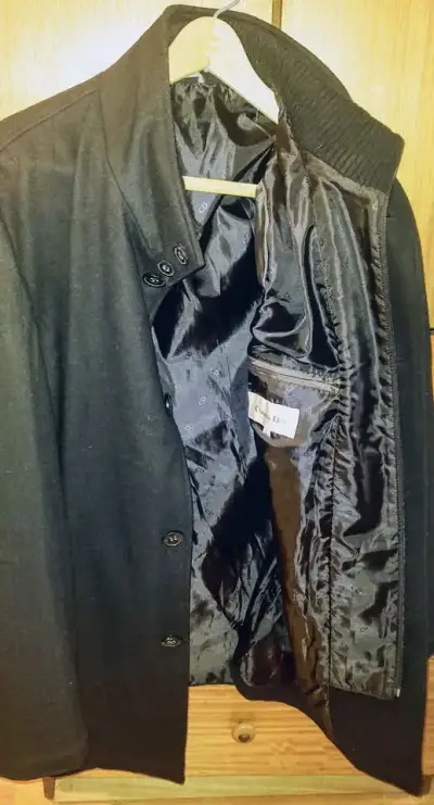 Abrigo Hombre Christian Dior Negro talla L - miniatura 4