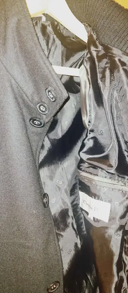 Abrigo Hombre Christian Dior Negro talla L - 5