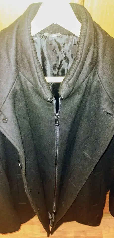 Abrigo Hombre Christian Dior Negro talla L - 6