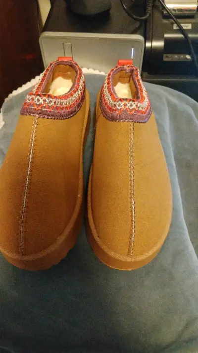 Pantuflas de invierno con diseño étnico - miniatura 4