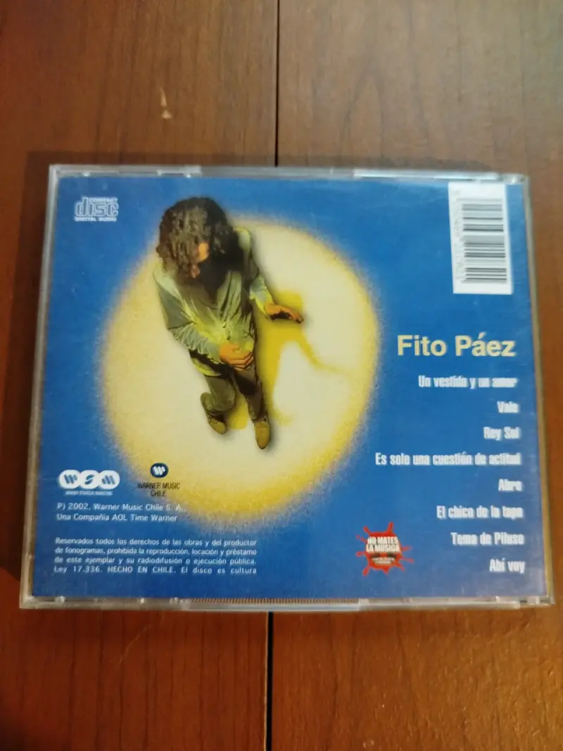 CD de música Fito Páez - Un vestido y un amor - 2