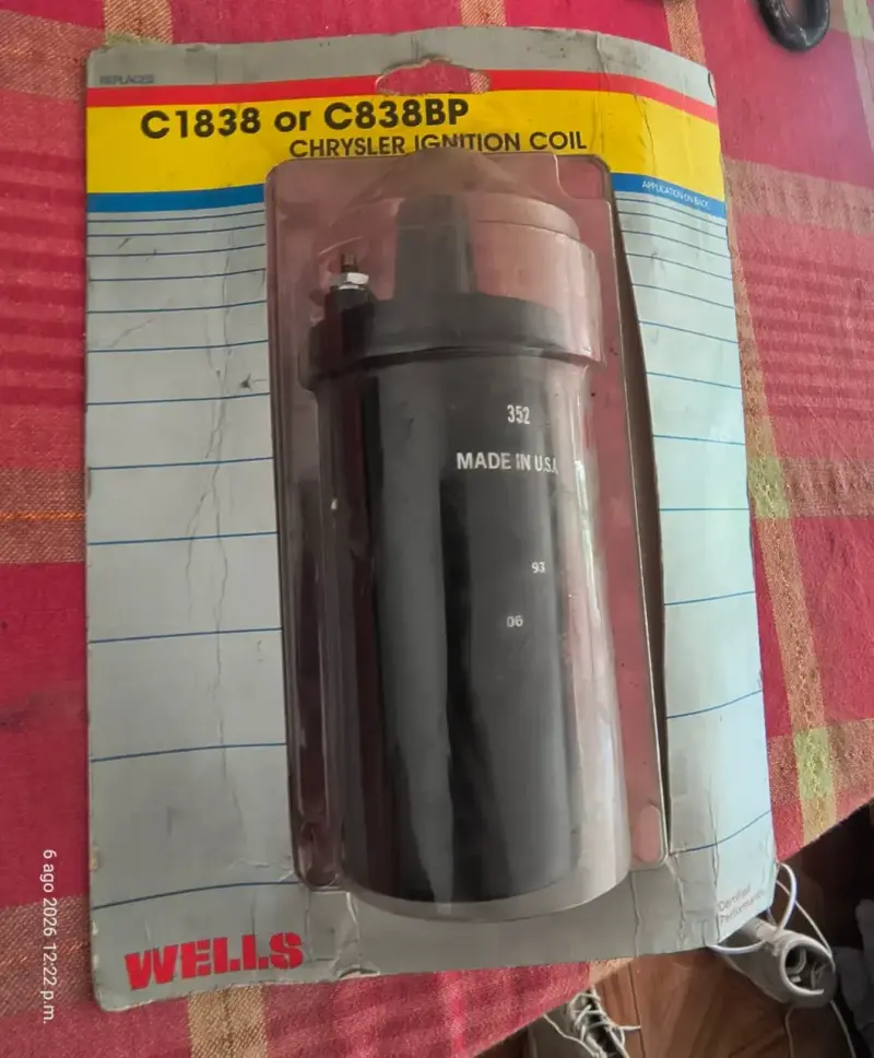 Bobina de encendido Chrysler Wells c838 - 1