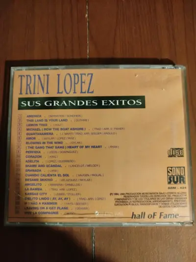 CD Trini Lopez Sus Grandes Éxitos - miniatura 2