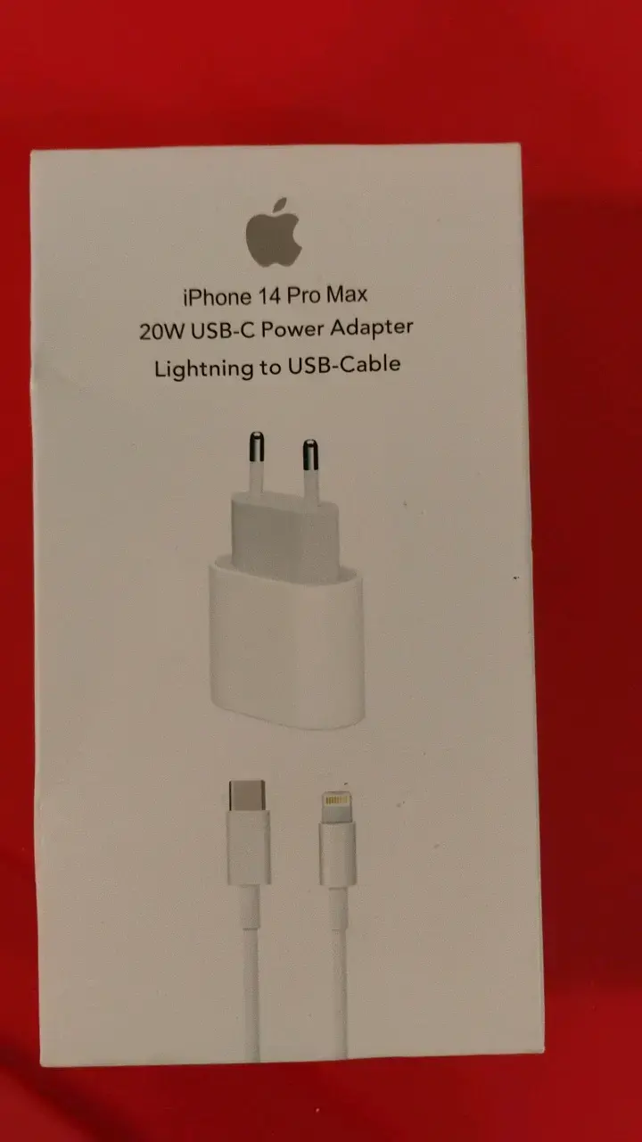 Cargador Apple 20W USB-C para iPhone 14 Pro Max - 1