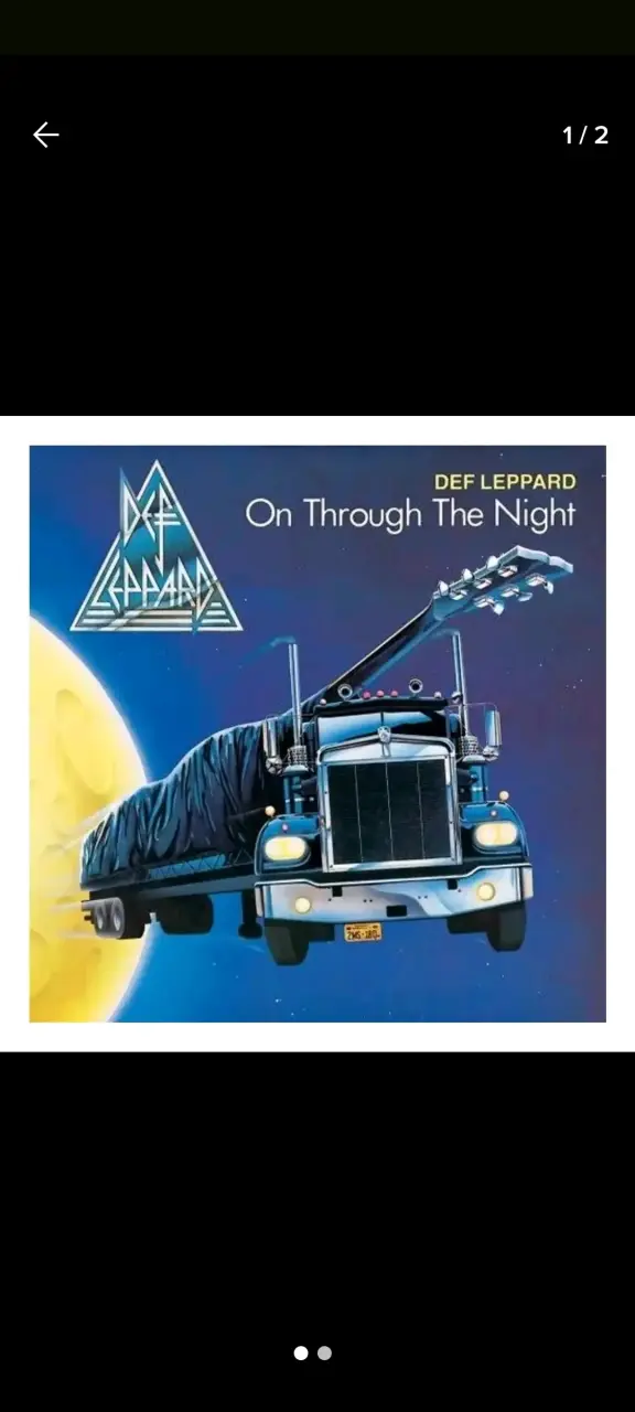 Vinilo Def Leppard On Through The Night - 1