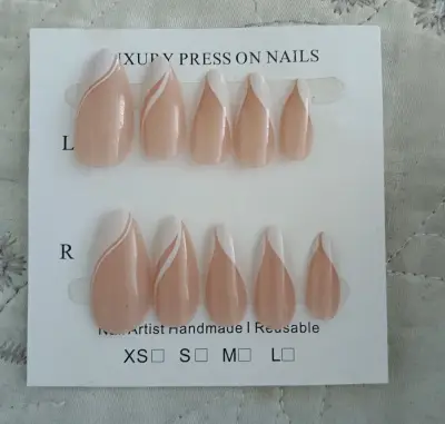 20 Uñas postizas de lujo reutilizables - miniatura 1