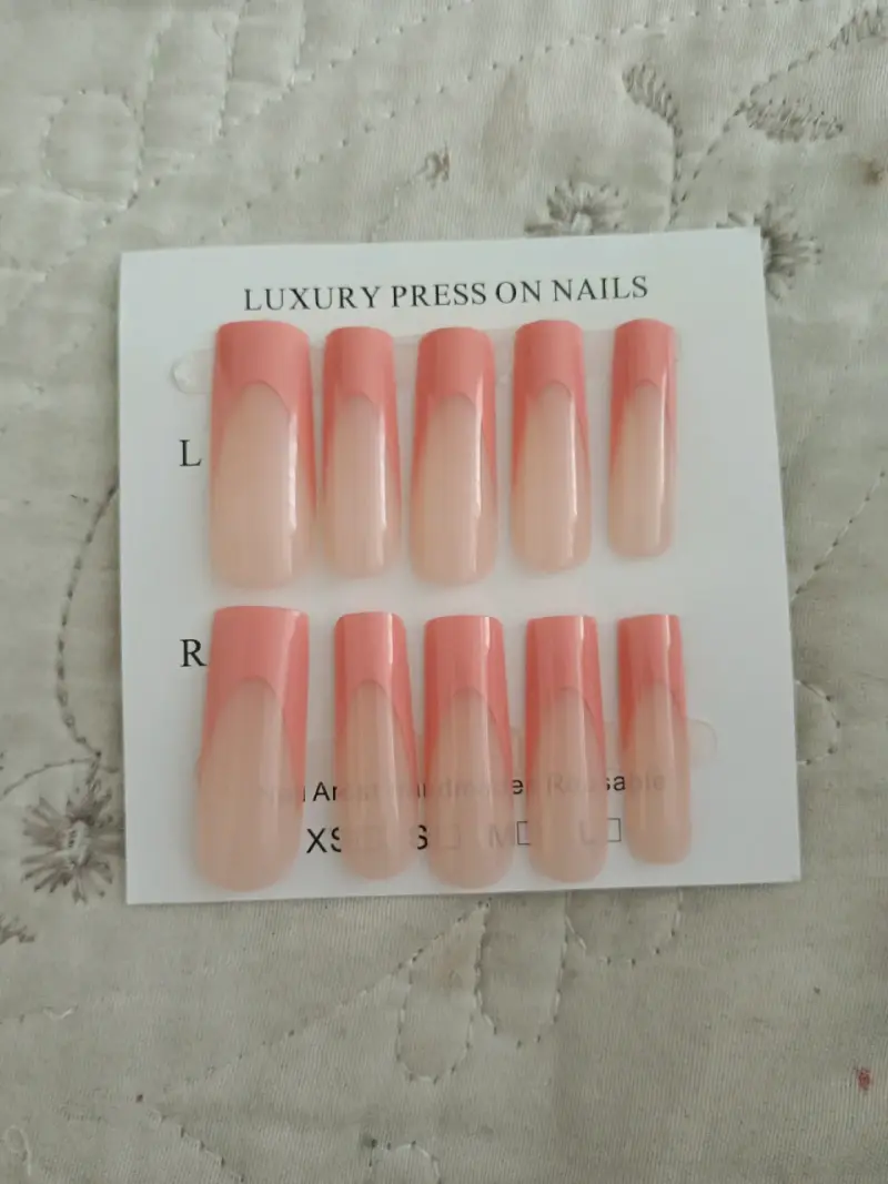 20 Uñas postizas de lujo reutilizables - 3