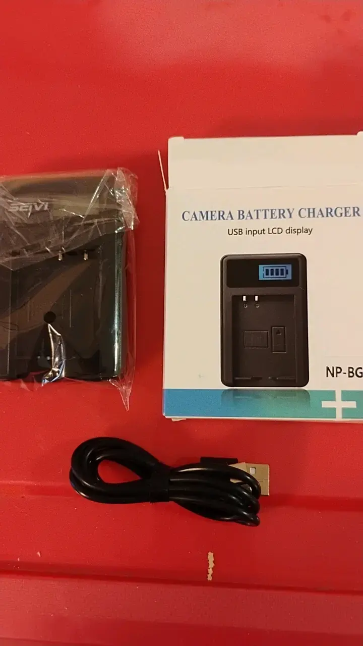 Cargador de Batería para Cámara con Pantalla LCD - 4