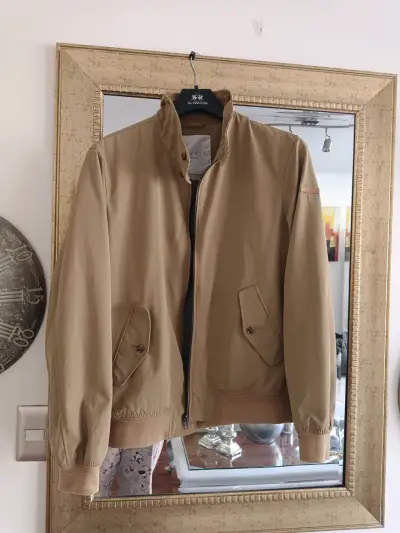 Chaqueta spirit beige para hombre estilo casual - miniatura 2