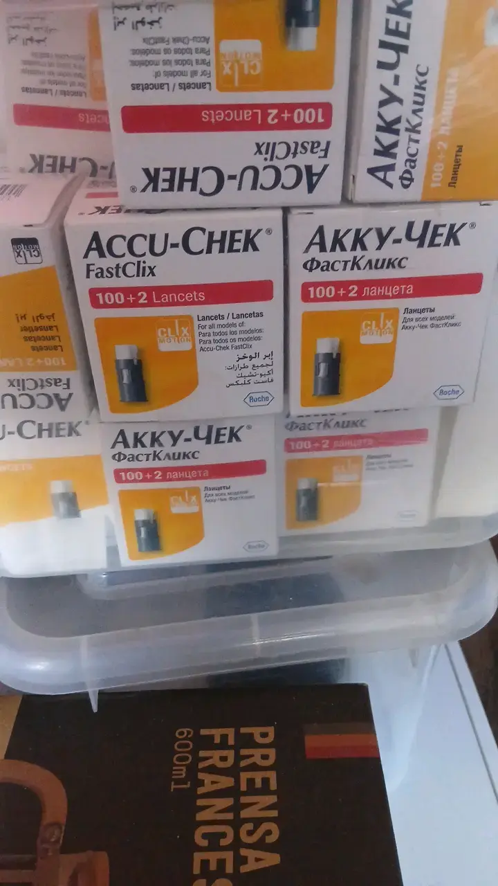 Lancetas Accu-Chek FastClix 100+2 unidades