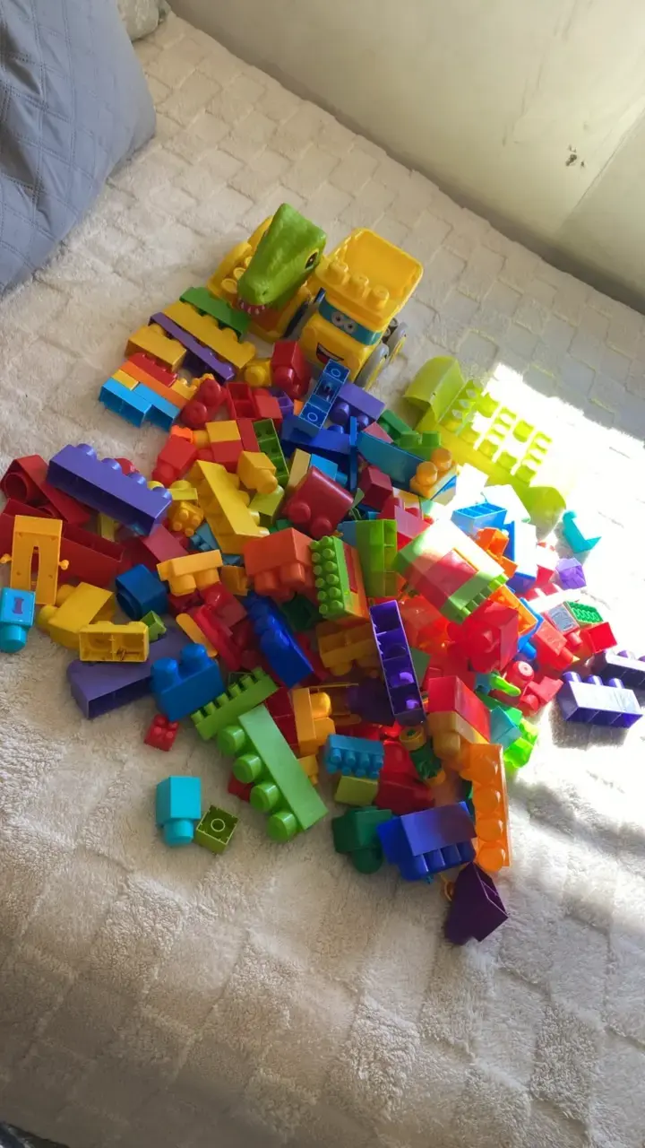 Bolsa de bloques de construcción para niños - 2