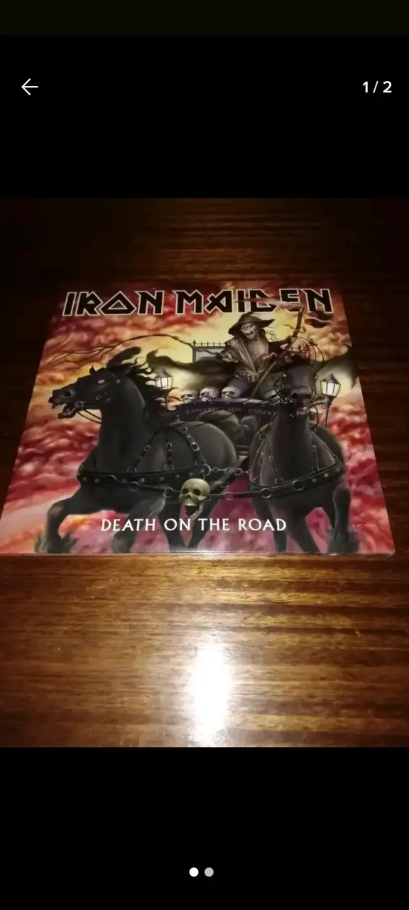 Vinilo Iron Maiden Death on the Road ( 2LP) - 1