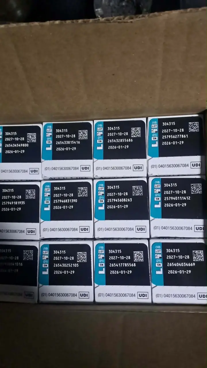 5 Cajas de Accu-Chek Instant 50 Unidades - 2