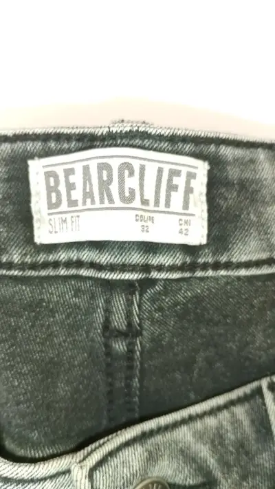 Jeans gris oscuro Bearcliff Slim Fit - miniatura 2
