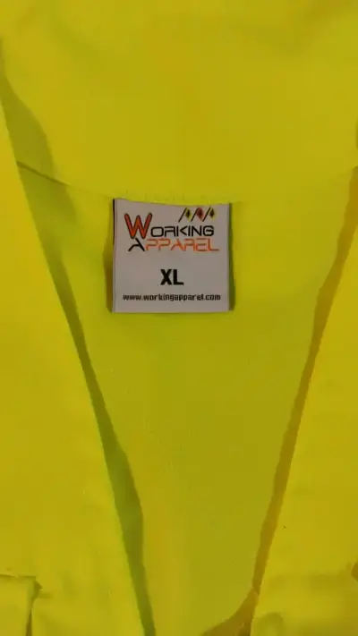 Chaleco reflectante amarillo talla XL Working Apparel - miniatura 2