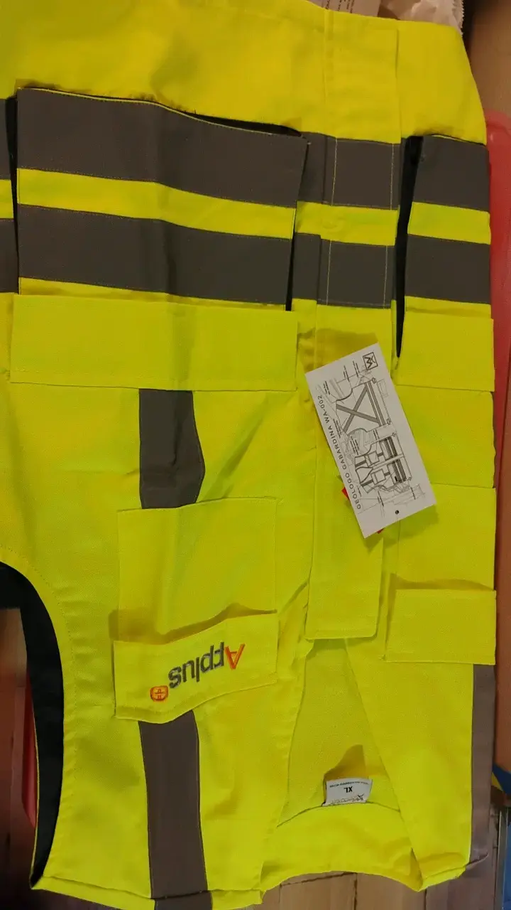 Chaleco reflectante amarillo talla XL Working Apparel - 3