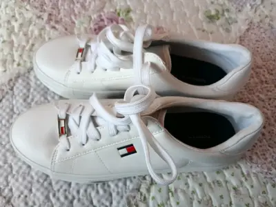 Zapatillas blancas Tommy Hilfiger casuales - miniatura 1