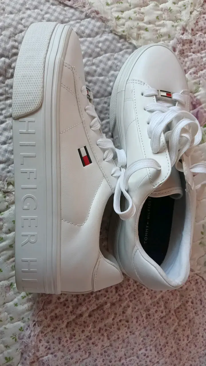 Zapatillas blancas Tommy Hilfiger casuales - 2