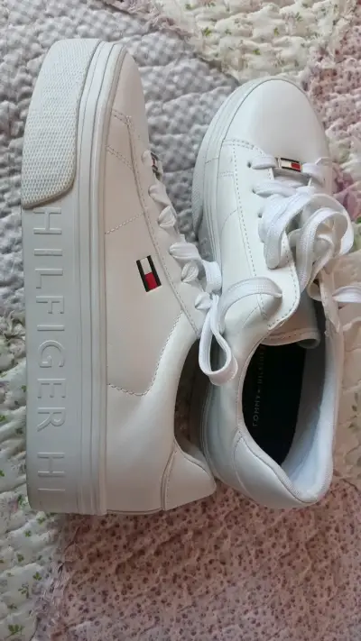 Zapatillas blancas Tommy Hilfiger casuales - miniatura 2
