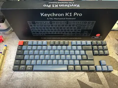 Teclado Mecánico Keychron K1 Pro TKL Bluetooth - miniatura 1