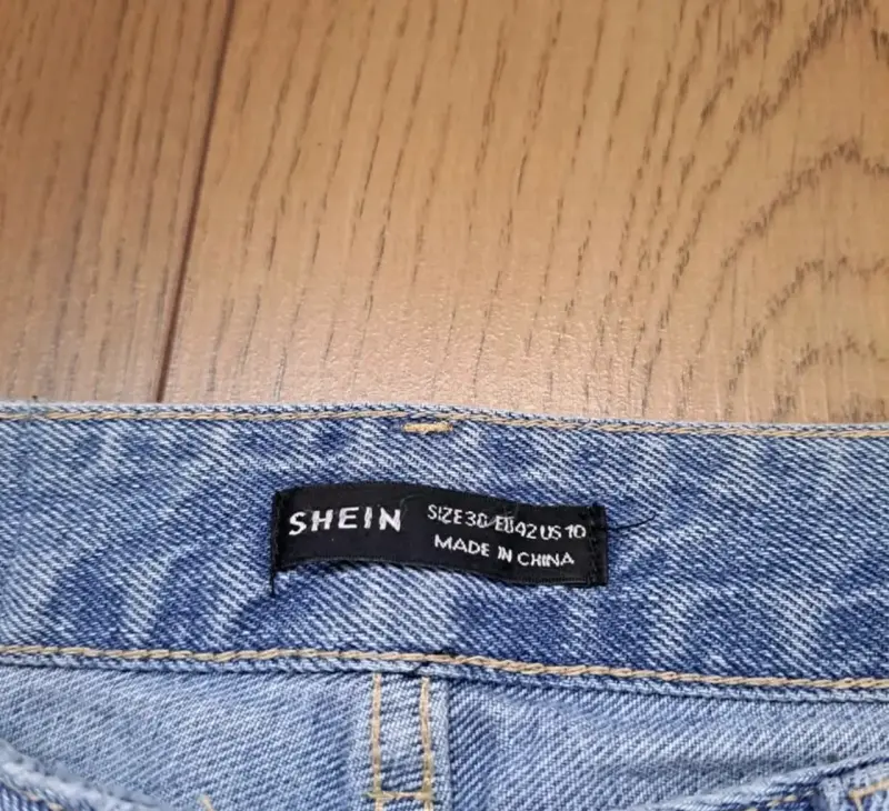 Jeans de mezclilla azul claro Shein talla 38 - 2