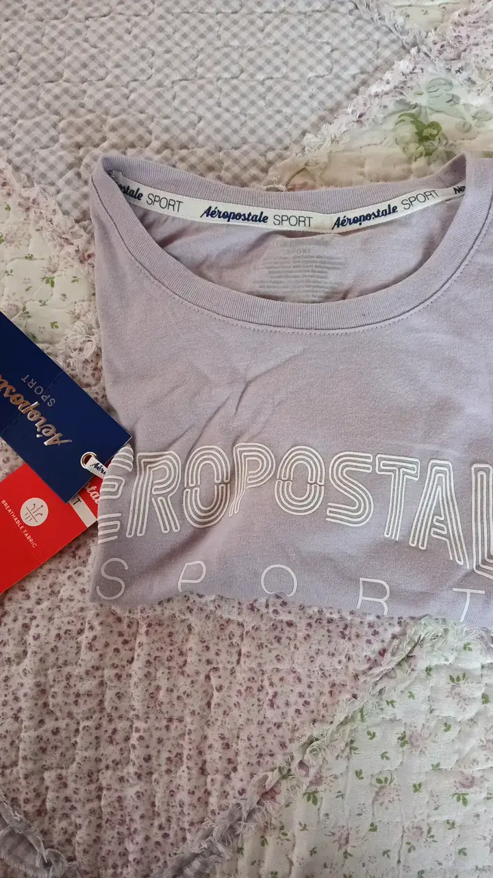 Polera Aeropostale Sport color lila - 2