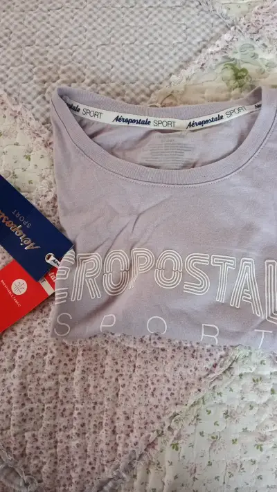 Polera Aeropostale Sport color lila - miniatura 2