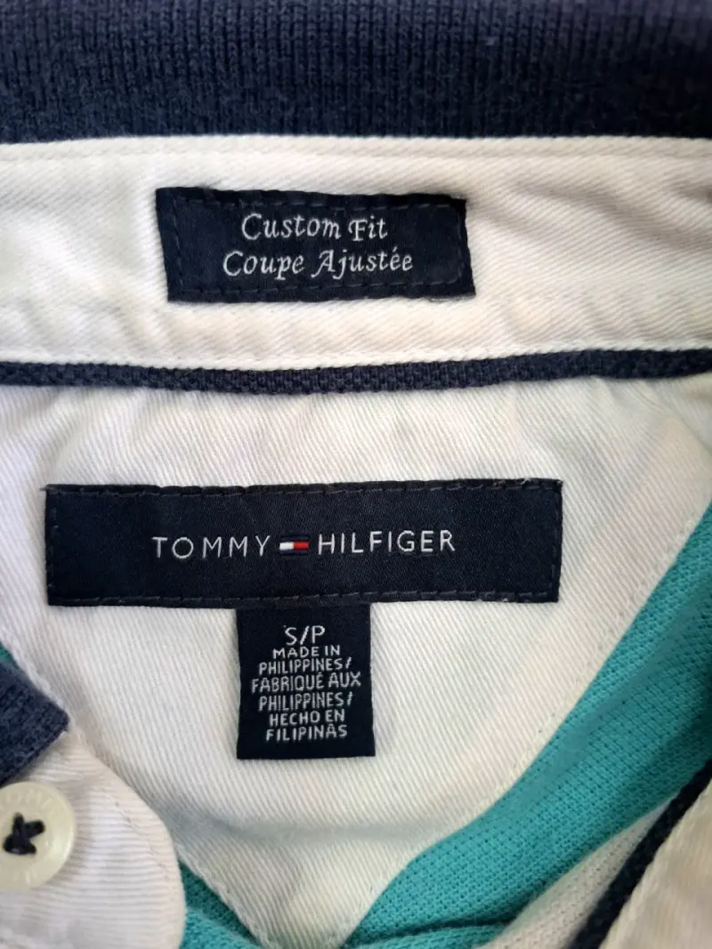 Polera Polo Tommy Hilfiger Azul Rayas - 3