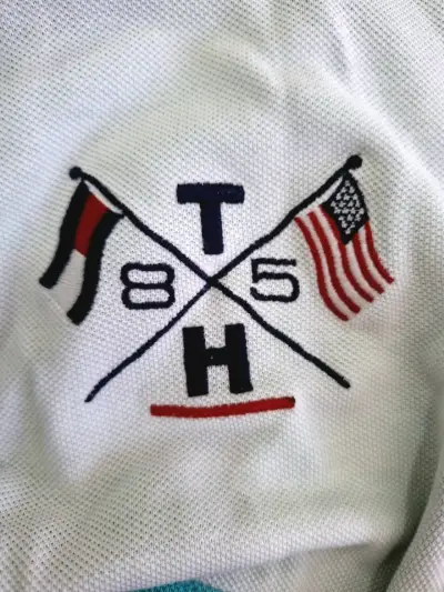 Polera Polo Tommy Hilfiger Azul Rayas - miniatura 5