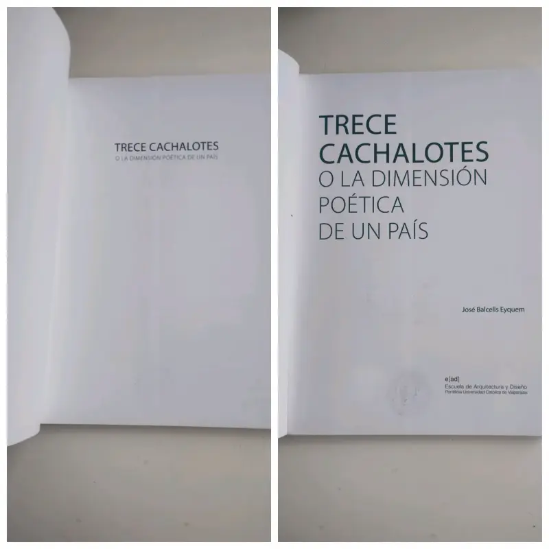 Libro Trece Cachalotes de José Balcells Eyquem - 2