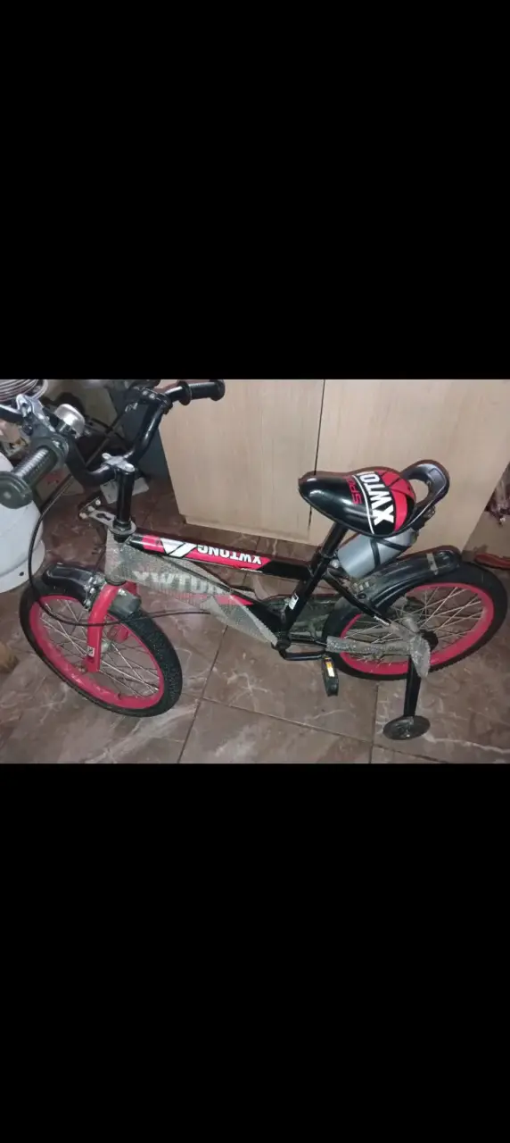 Bicicleta infantil XWTong con ruedas de apoyo - 3