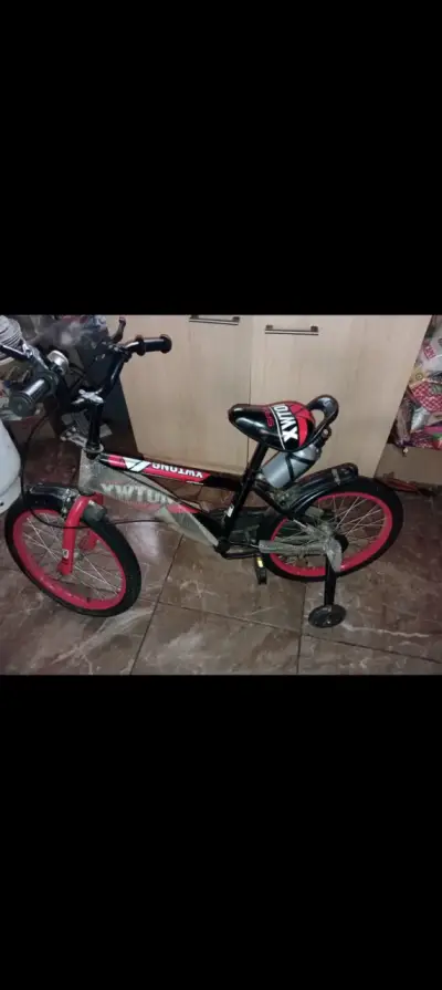 Bicicleta infantil XWTong con ruedas de apoyo - miniatura 4