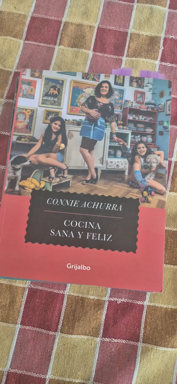 Libro Cocina Sana y Feliz de Connie Achurra - 1